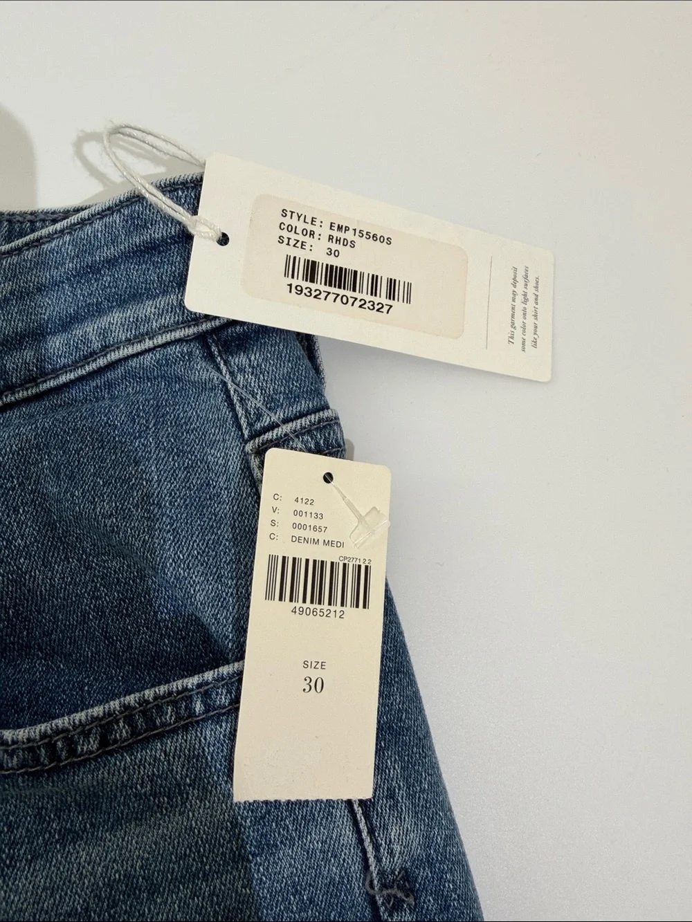 NWT Anthropologie AG Jeans Size 30 High Rise Stevie Ankle - Picture 5 of 10